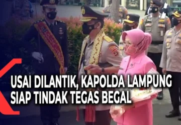 Kapolda Lampung Tegaskan Tindakan Tegas Terhadap Pelaku Begal