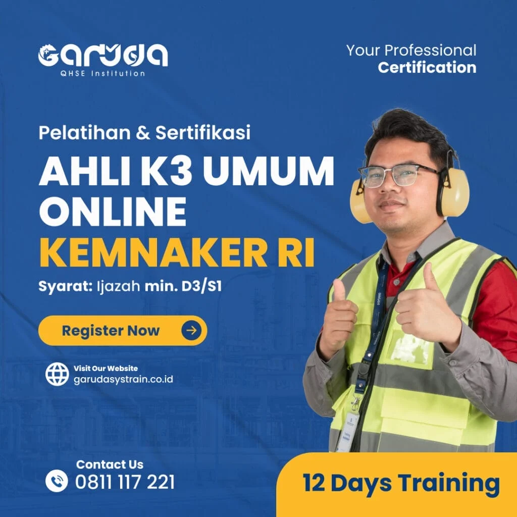 Kemnaker Sertifikasi 2.100 Calon Ahli K3 Umum untuk Meningkatkan Keselamatan Kerja