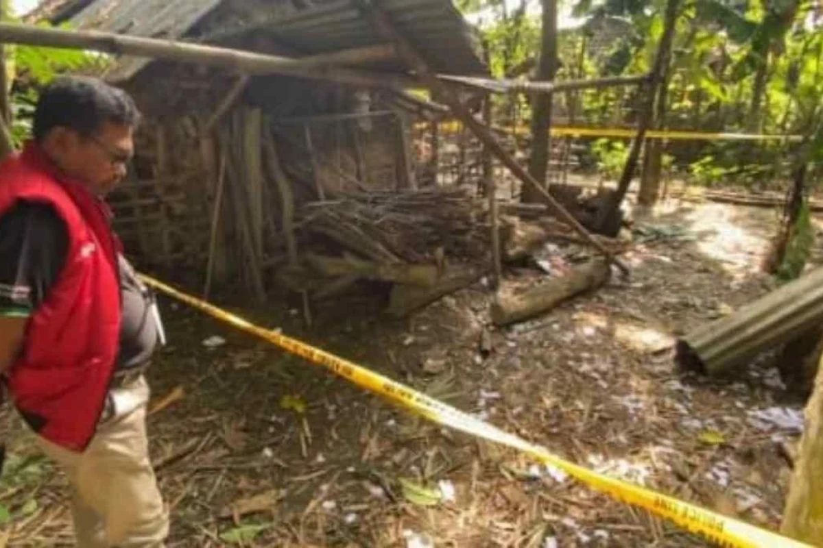 Ledakan Petasan Hancurkan Rumah di Nganjuk, Seorang Warga Terluka Bakar