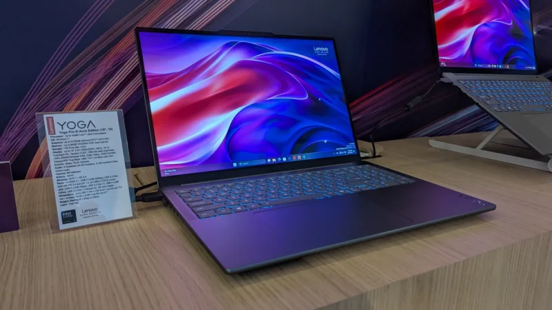 Lenovo Rilis Laptop Ringan Yoga Air 14 Ultra Aura Edition, Pembaruan Teknologi untuk Pekerja