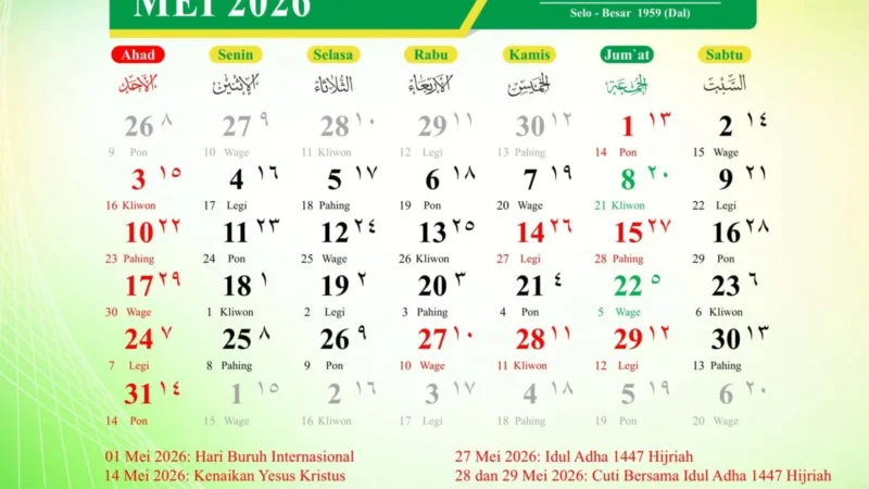 Magrib: Jadwal Salat, Kalender Jawa, dan Berita Terbaru 19 Mei 2026