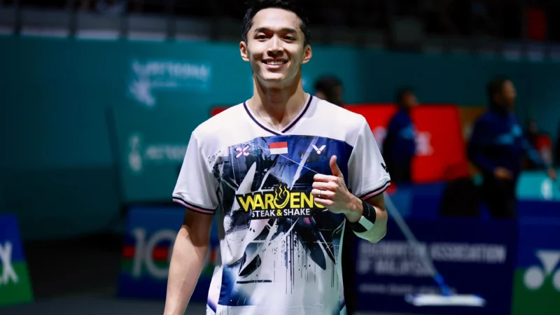 Malaysia Master 2026: Jonatan Christie dan Zaki Ubaidillah Lolos ke 16 Besar