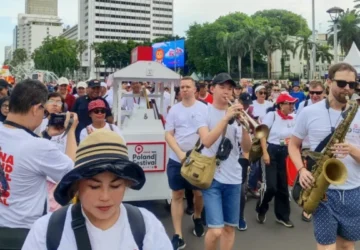 Meriahkan HUT Jakarta ke-499, CFD Pertama di Jalan HR Rasuna Said Dipadati Warga