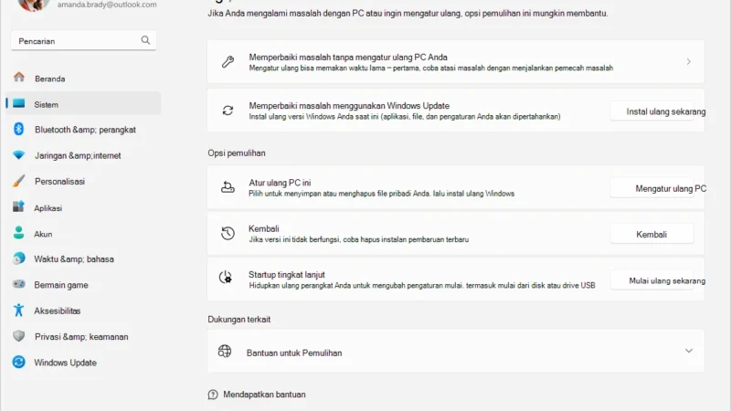 Microsoft Perbaiki Masalah Search Windows 11 yang Gagal