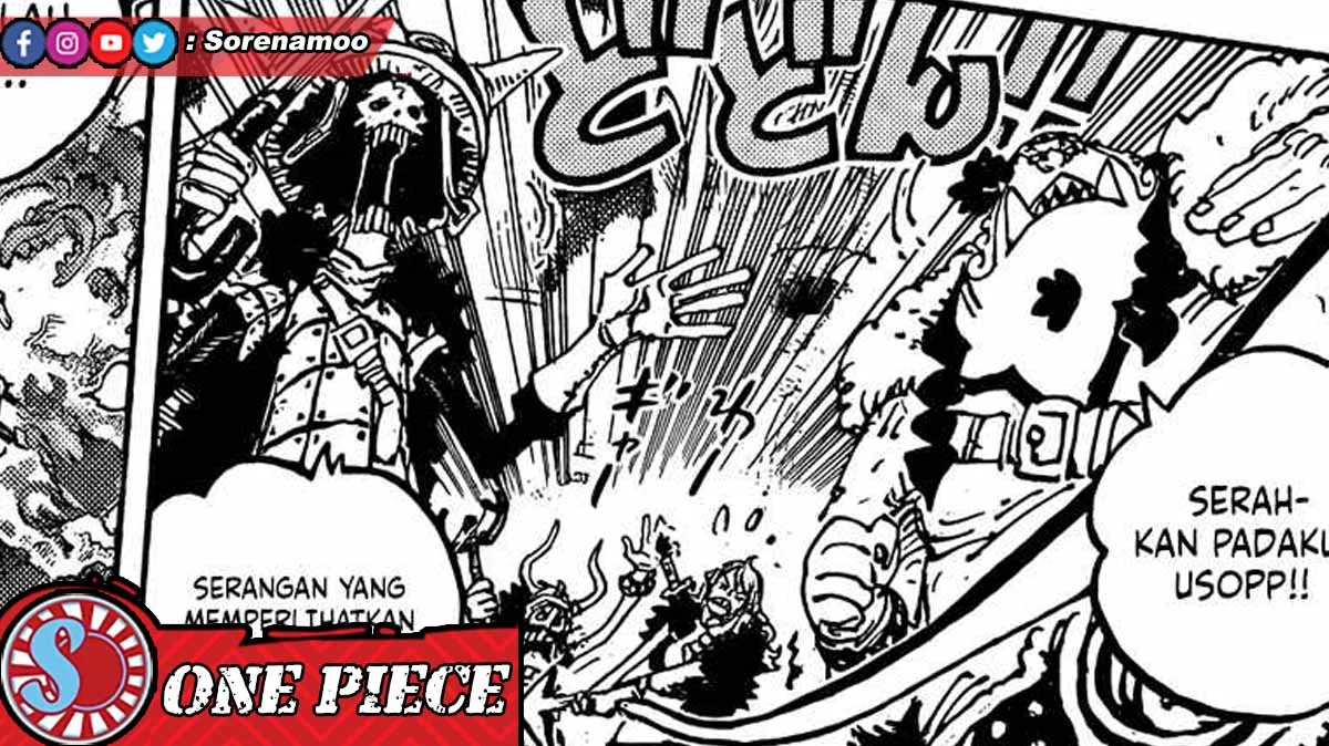 Misteri Kerajaan Esperia dalam One Piece Chapter 1184: Unjuk Emosi Brook dan Keruntuhannya