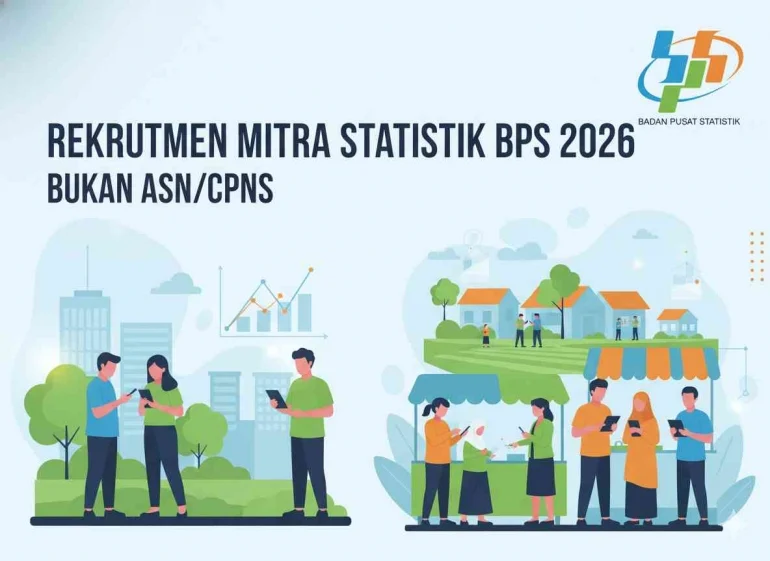 Mitra Statistik Pendataan BPS 2026: Peran dan Tanggung Jawabnya dalam Sensus Ekonomi