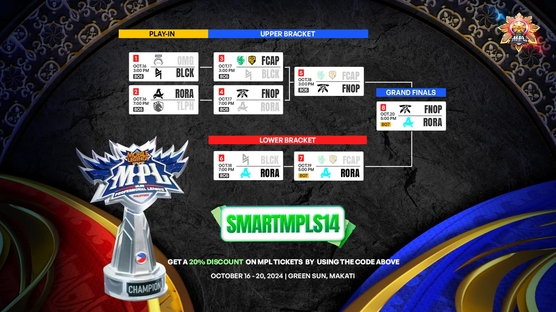 MPL PH S17: Jadwal Playoffs Terbaru dan Link Streaming