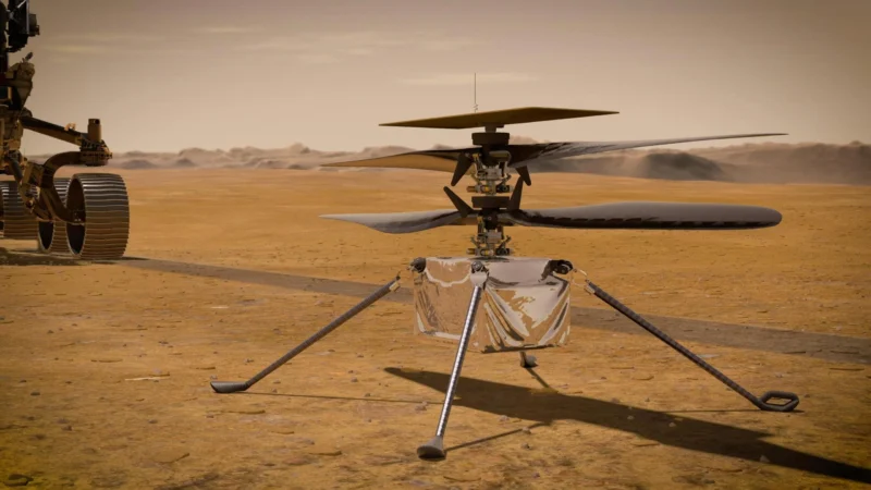 NASA Ungkap Prototipe Helikopter Mars dengan Kecepatan Mendekati Mach 1