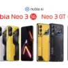 nubia Rilis Duo Gaming Baru di Indonesia: Neo 5 GT dan Neo 5 5G