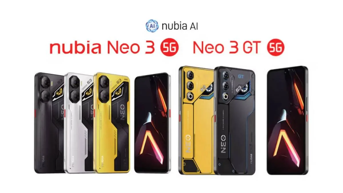 nubia Rilis Duo Gaming Baru di Indonesia: Neo 5 GT dan Neo 5 5G