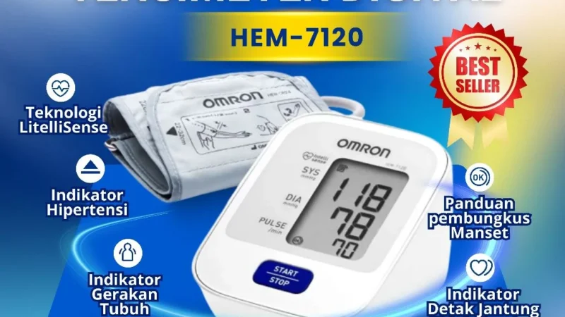 Omron Healthcare Luncurkan Tensimeter Seri EZ dan IQ untuk Deteksi Hipertensi