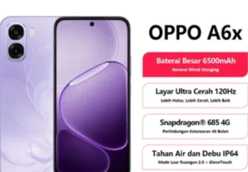 OPPO A6X: Smartphone Rp1 Jutaan dengan Performa Menggugah Hati