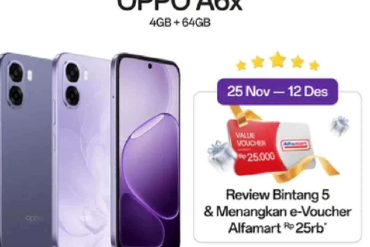 OPPO Tawarkan Ponsel Baterai Jumbo untuk Segmen Entry-Level