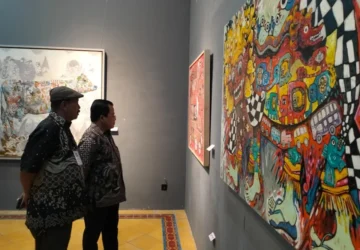 Pameran Seni Unik di Jogja: 121 Seniman Tampilkan Karya di Kanvas Bulat