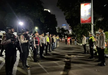 Patroli Malam Polda Metro Jaya di Jakarta Selatan, Mencegah Begal dan Tawuran