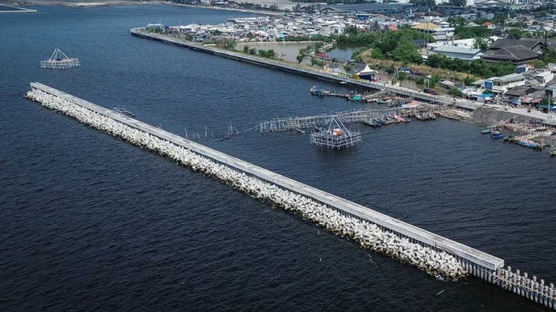 Pemerintah Bagi Proyek Giant Sea Wall Pantura Menjadi 15 Segmen Strategis