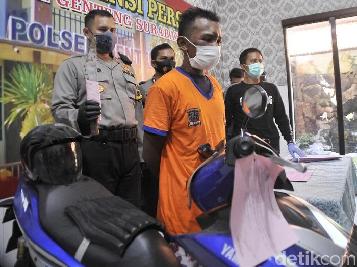 Pemuda Wonogiri Gagalkan Pembegalan di Surabaya, Motor Pelaku Disita Polisi
