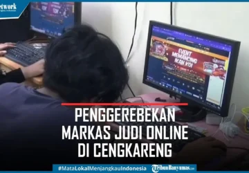 Penggerebekan Besar: Markas Judi Online Internasional di Hayam Wuruk Terbongkar