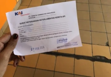 Penumpang KRL Bisa Minta Surat Keterangan Terlambat Jika Gangguan