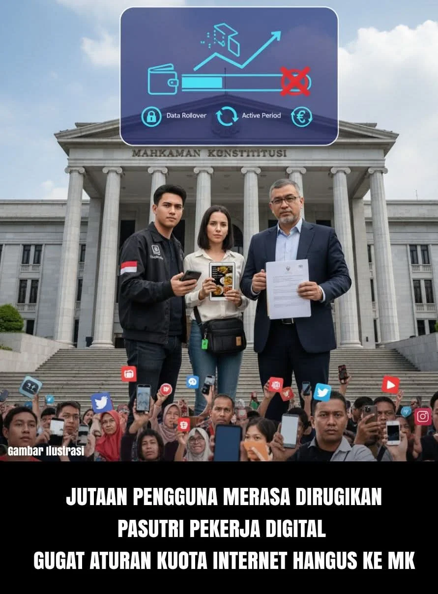 Peradilan Tinggi Membatalkan Gugatan 87 Terkait Kuota Internet Hangus