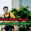 Persebaya Surabaya Tidak Perpanjang Kontrak Bruno Paraiba, Cedera Jadi Alasan