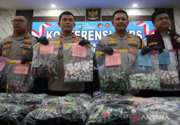 Polisi Jakarta Barat Sita 120 Cartridge Vape Berisi Narkoba Etomidate
