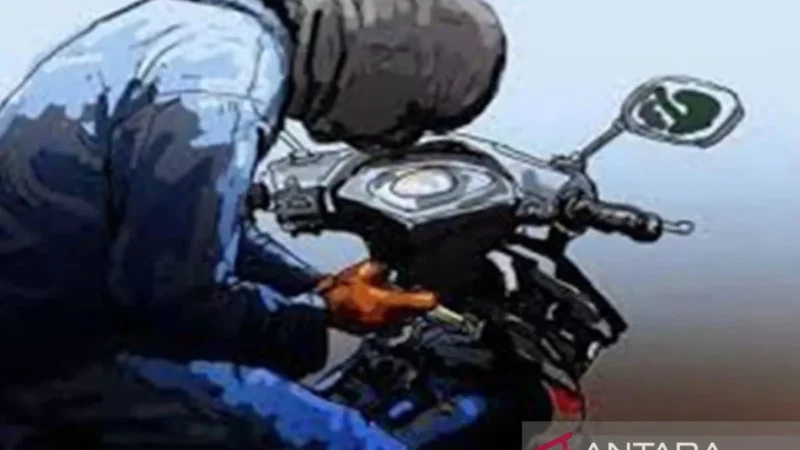 Polisi Tangkap Pria di Garut atas Dugaan Pencurian Sepeda Motor