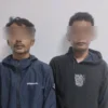 Polisi Tindak Dua Penodong Parang di Medan
