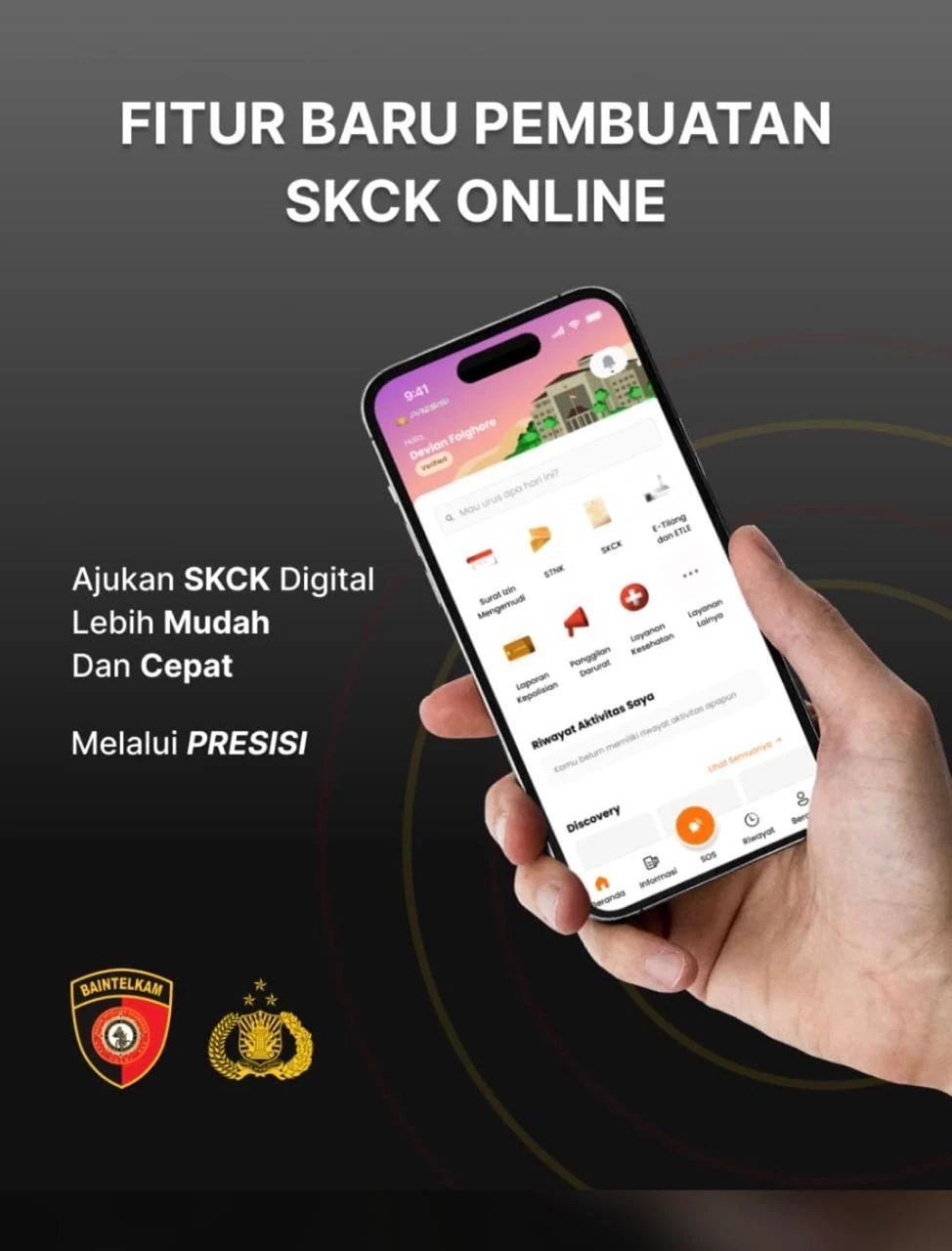 Polri Sediakan Layanan Pembuatan SKCK Secara Online Melalui Aplikasi