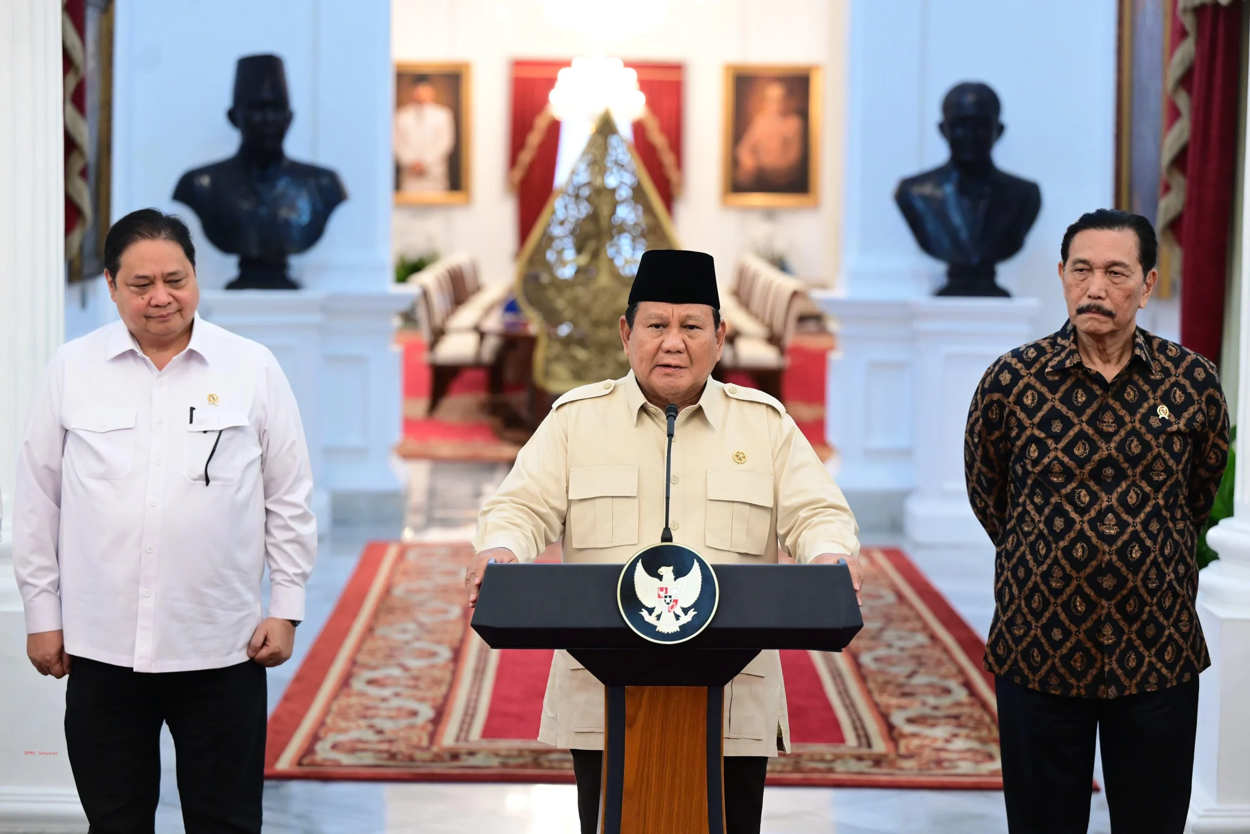 Prabowo Kritik Pengusaha yang Simpan Hasil Ekspor SDA di Luar Negeri