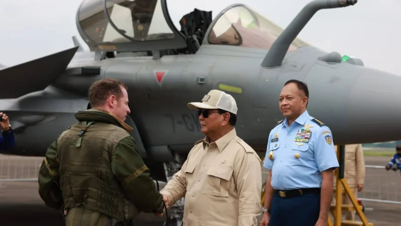 Prabowo Resmi Terima Enam Pesawat Tempur Rafale dan Modernisasi Alutsista TNI