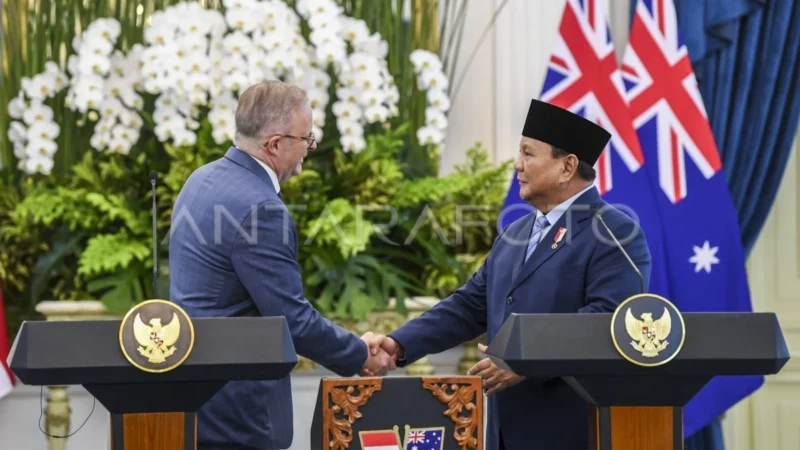 Prabowo Subianto Menerima Pujian dari PM Australia atas Ekspor Pupuk Urea