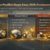 Proyeksi Harga Emas Dunia di Tengah Penguatan Dolar AS