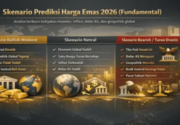 Proyeksi Harga Emas Dunia di Tengah Penguatan Dolar AS