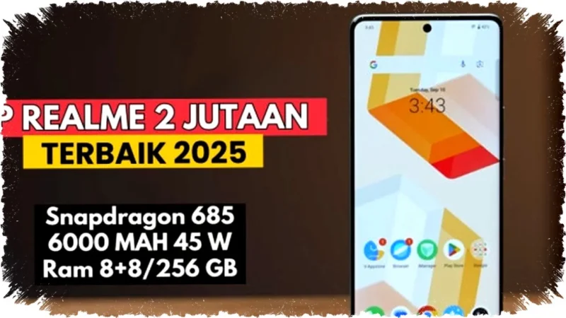 Realme Meluncurkan Rangkaian HP Midrange dengan Baterai Jumbo 8000 mAh