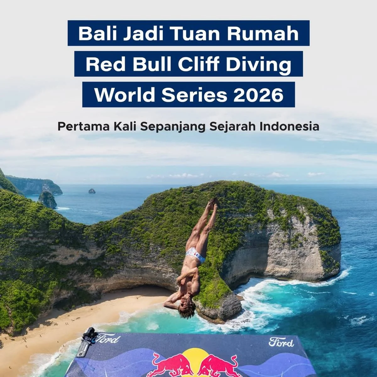 Red Bull Cliff Diving Bali 2026: Harmoni Tri Loka Menghiasi Platform