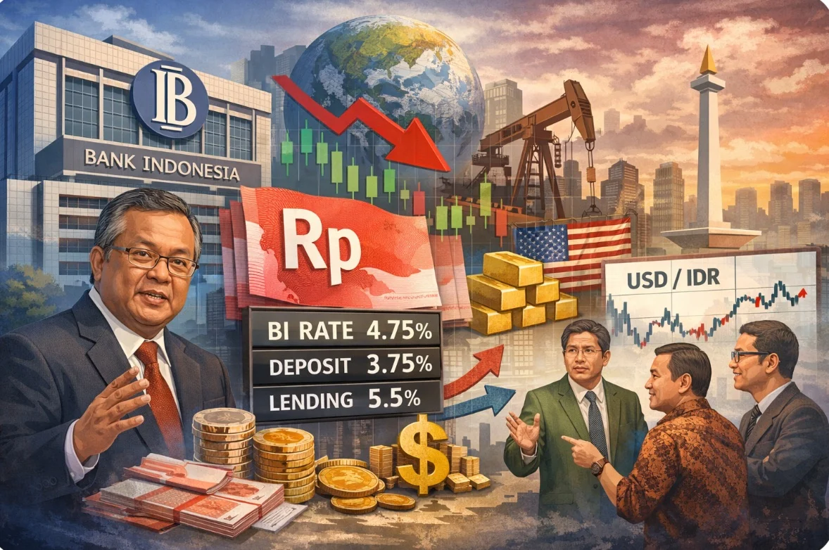 Rem Kebijakan Moneter di Jalan Licin: Prioritas Stabilitas Rupiah
