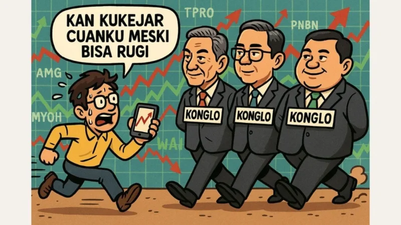 Saham Konglo Kakap Melambung, Serok Sekarang Diramal Cuan 29%
