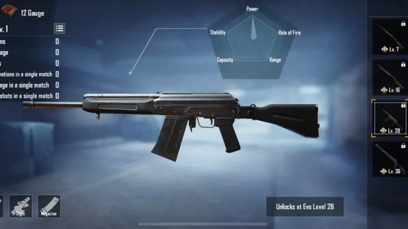 Senjata PUBG Mobile Terbaik 2026 Versi Satar: S12K Paling Mematikan