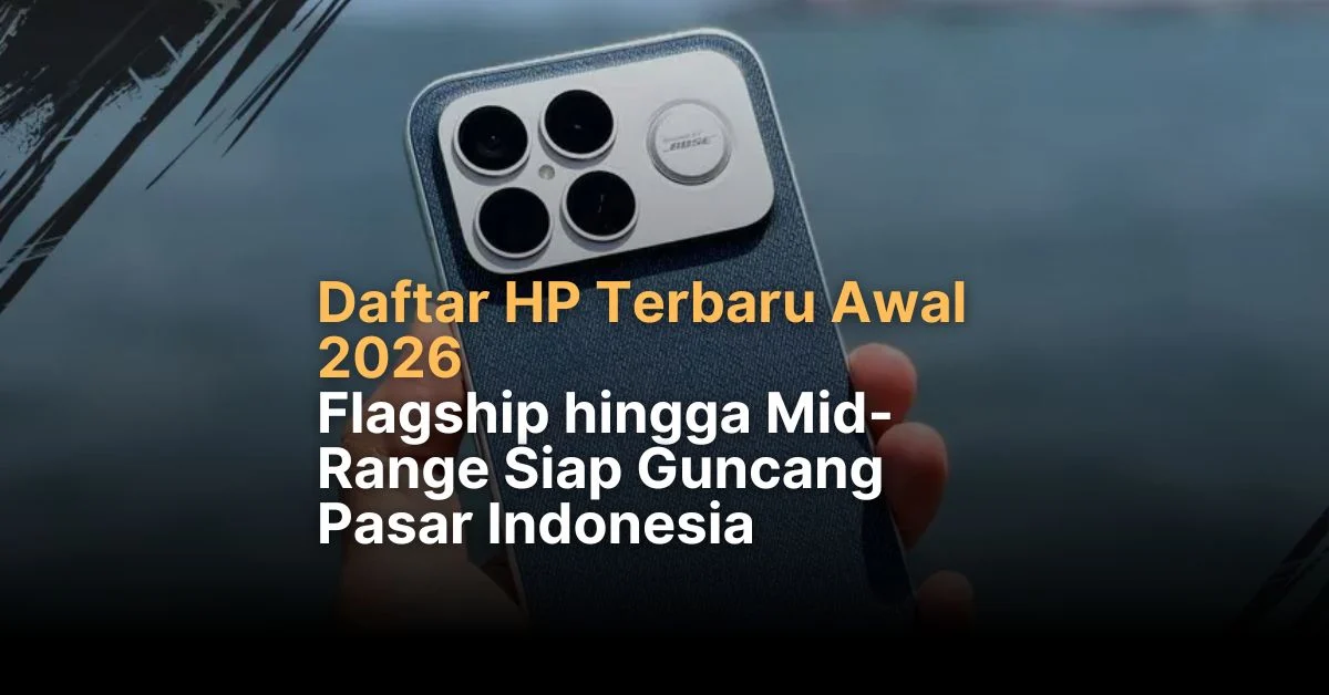 Serbuan 9 Smartphone Baru di Indonesia April 2026: Dari Harga Terjangkau Hingga Flagship