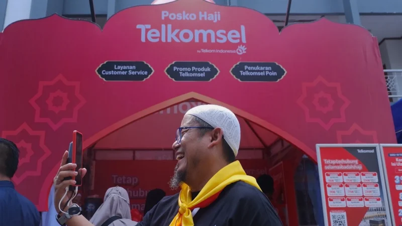 Telkom Maksimalkan Koneksi Jemaah Haji di Arab Saudi