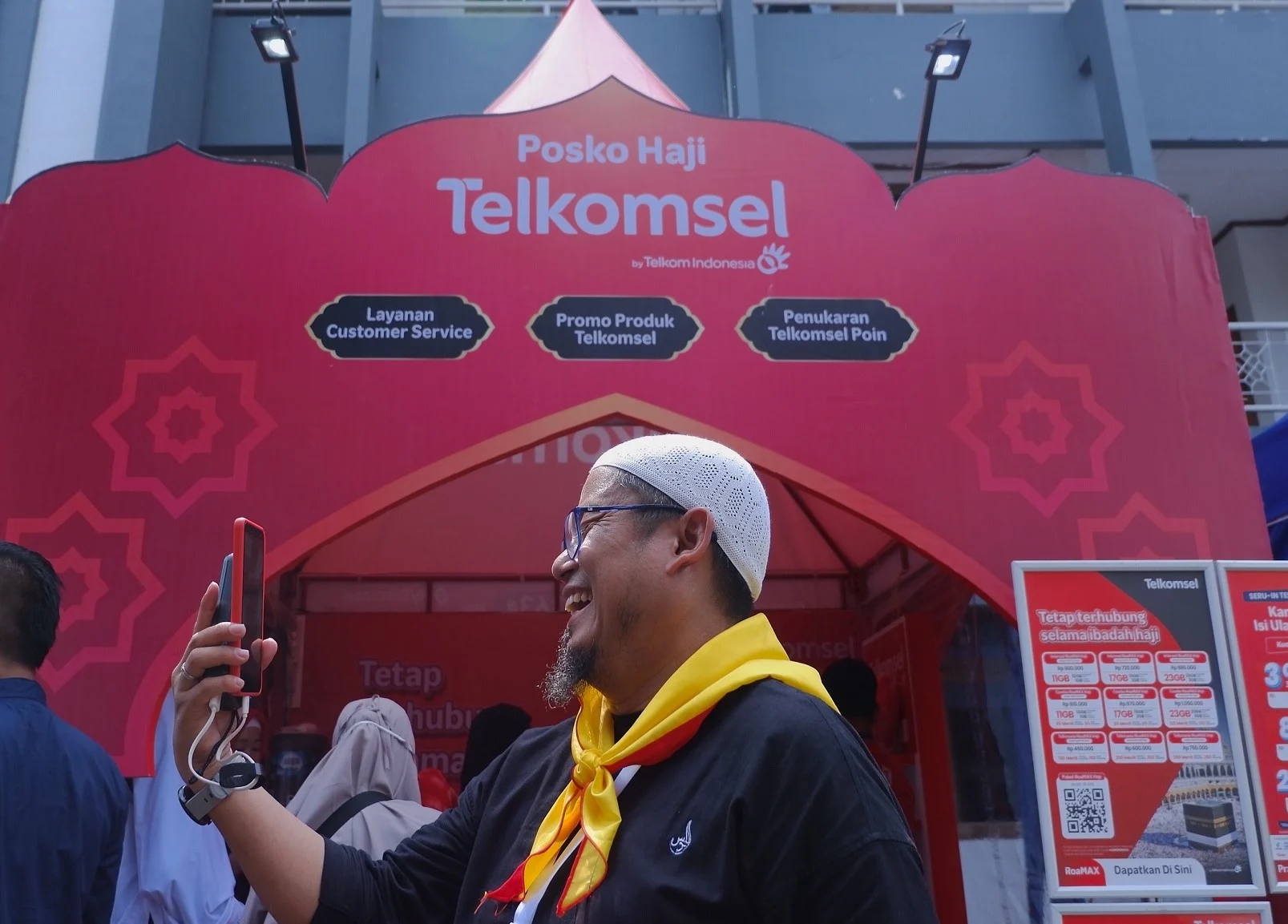 Telkom Maksimalkan Koneksi Jemaah Haji di Arab Saudi