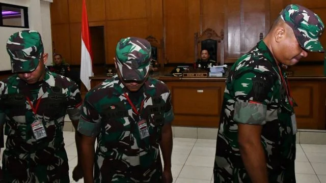 Tiga Anggota TNI Pembunuh Kacab Bank BUMN Mengancam Tidak Membayar Ganti Rugi