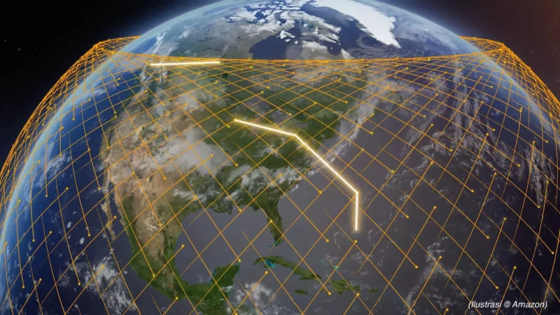 Tiongkok Mengembangkan Teknologi Internet Satelit dengan Antena Payung Lipat