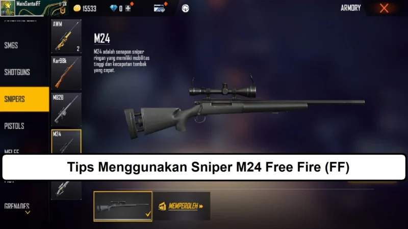 Tips dan Trik Menggunakan Sniper di Free Fire 2026