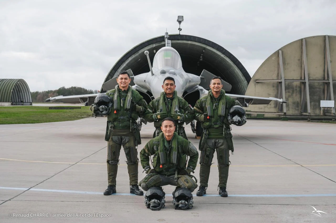 TNI AU Targetkan Latihan 12 Pilot Rafale Selesai Hingga 2026