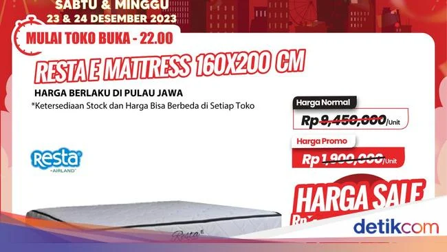 Transmart Full Day Sale: Diskon Besar untuk Kasur Berkualitas