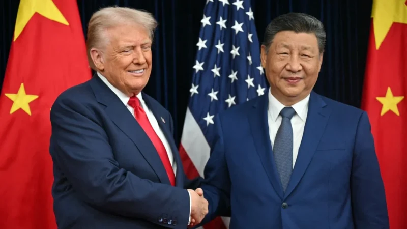 Trump dan Xi Jinping Menyelesaikan Masalah Bersamaan di Akhir Pertemuan