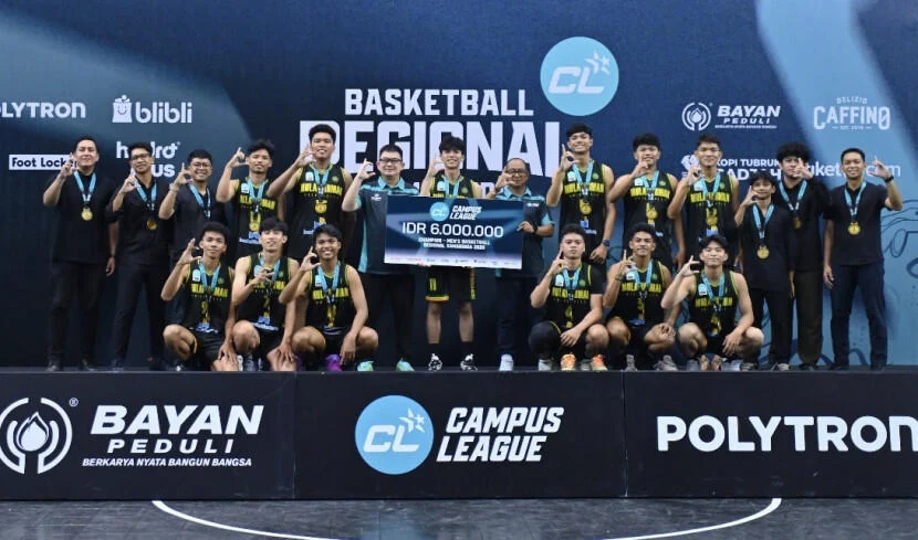 Universitas Mulawarman Menjadi Juara Campus League Basket Regional Samarinda