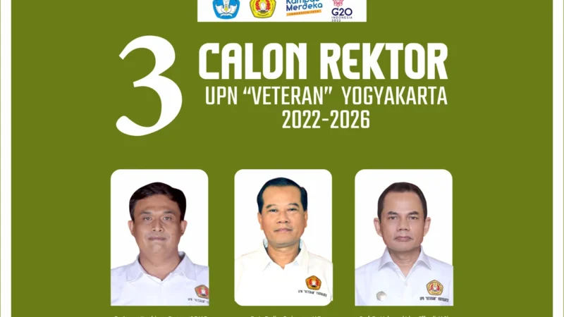 UPN Veteran Yogyakarta Buka Pendaftaran Calon Rektor Periode 2026-2030